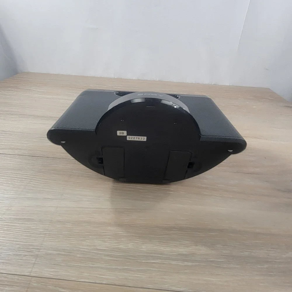 Sony RDP M5iP Personal Audio Docking System Blk iPod iPhone Tested No Power Cord